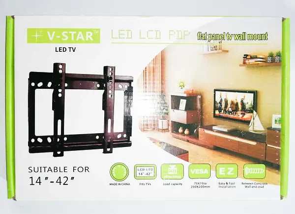 Крепления поворотные .Кронштейны 14-27" 14-42"  14-55" для телевизора