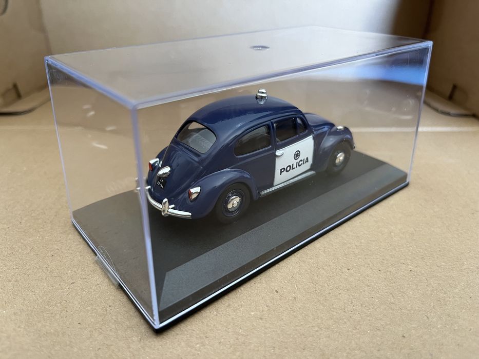 Miniatura VW Beatle da Polícia Portuguesa