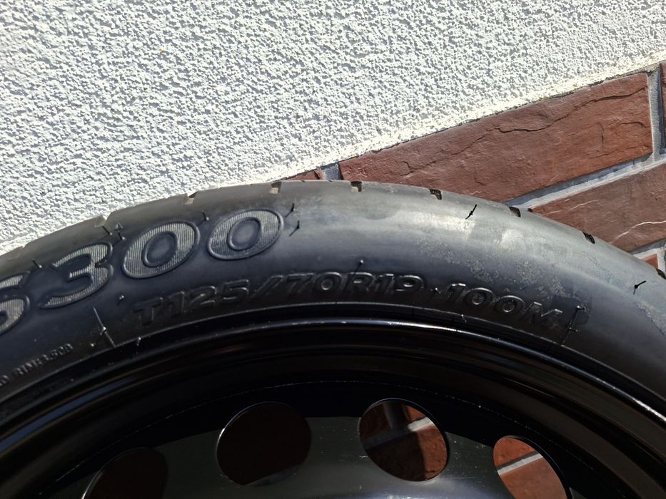 Koło dojazdowe 19" Audi A4 B8 B9 A5 A6 C7 5x112