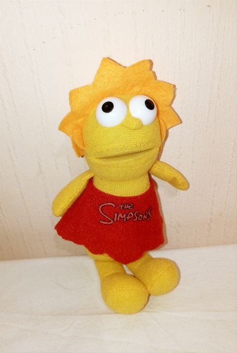 Ліза Сімпсон вінтажна м'яка іграшка вінтаж