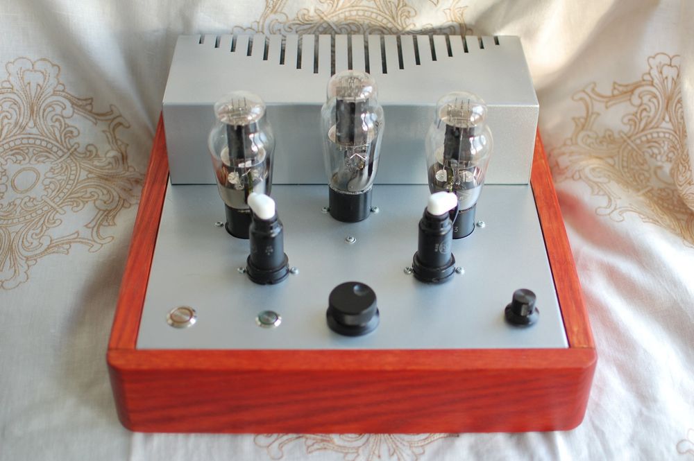 Ламповий підсилювач на 2С4С прямонакальних та американських RCA 6Q7