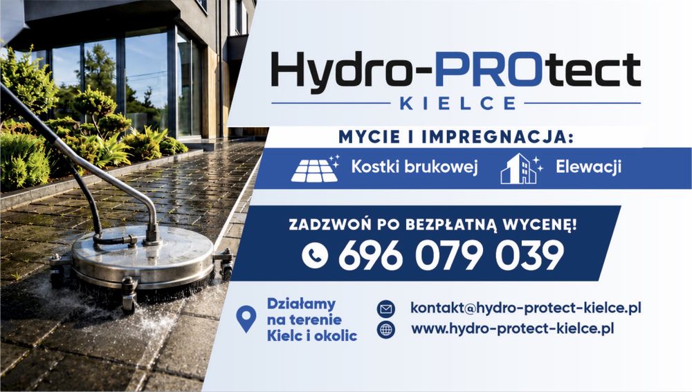 Przywróć blask swojej posesji! Profesjonalne Mycie Kostki i Elewacji • CAŁE ŚWIĘTOKRZYSKIE