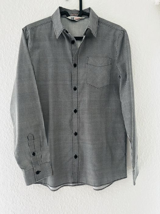 Koszula chłopięca H&M EASY IRON – rozmiar 152 (12–13 lat)