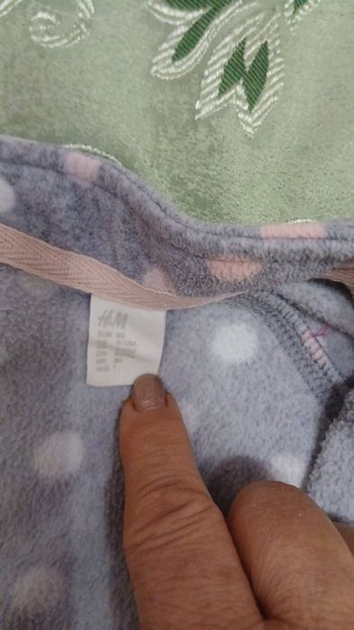 Флісові кофти H&M 80