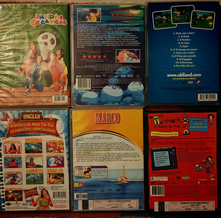 DVD Desenhos animados