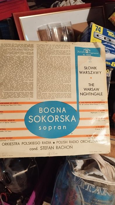 Płyta winylowa  Słowiki Warszawy