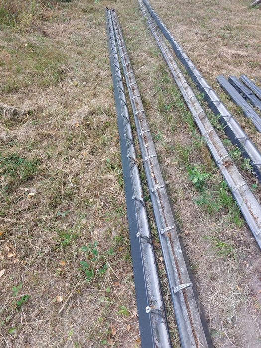 Metalowe rynny w idealnym stanie