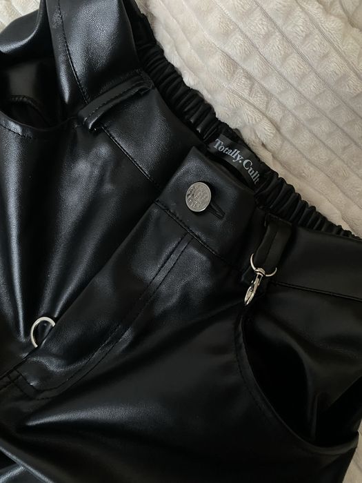 джинси клеш opium y2k шкіряні