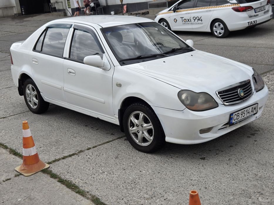 geely ck1 2008 поварена на новій зимовій гумі