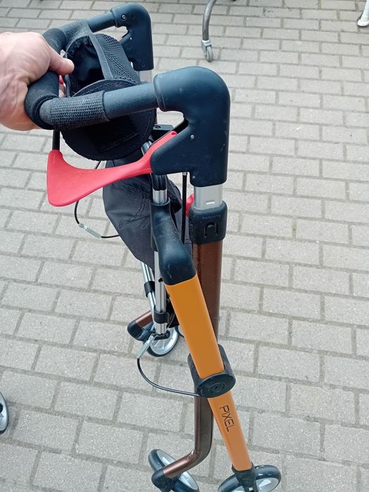 Balkonik inwalidzki kule toaleta przenośna