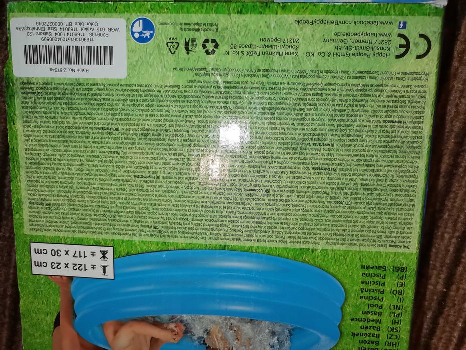 Basen nowy dla dziecka