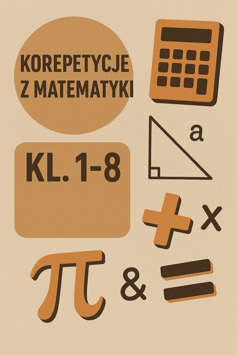 Korepetycje z matematyki - szkoła podstawowa (1-8)