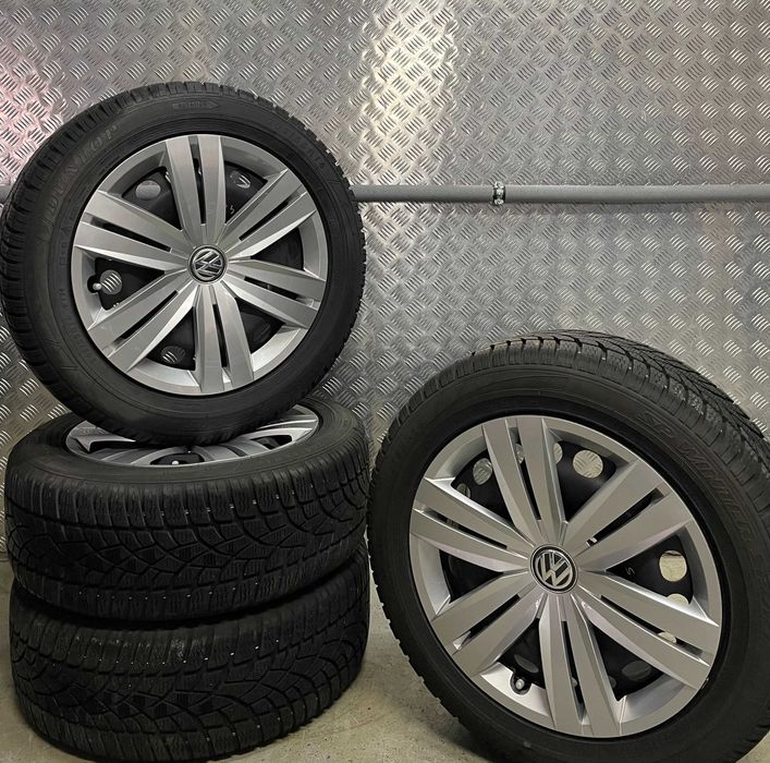 Felgi opony Zimowe 16' Volkswagen Bridgestone Adax Koźle