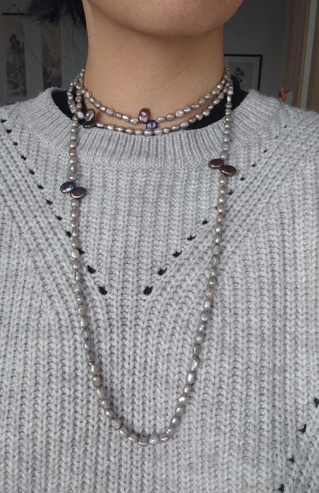 Naszyjnik z pereł naturalnych