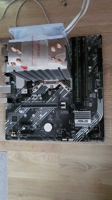 Мат.пл ASUS PRIME B460М-А + Процесор i5-10400 +Башта мідне охолодж