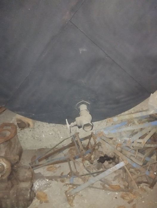 Бочка 4 куба металева