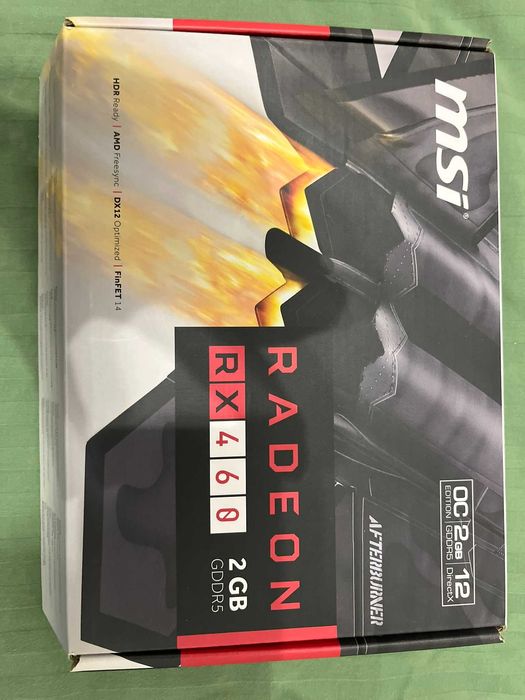 MSI Radeon RX460 OC 2GB