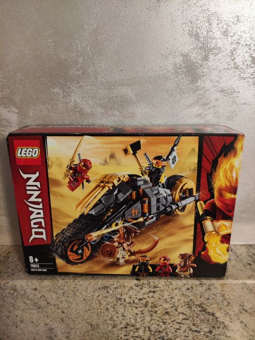 Zestaw LEGO Ninjago - Motocykl Cole'a 70672