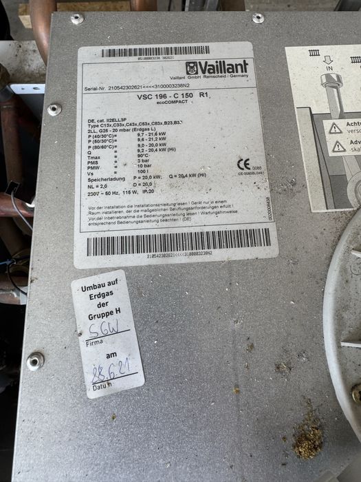 Piec Gazowy Vaillant ecocompact vsc