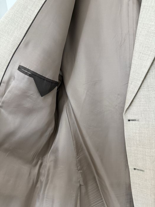 Піджак оверсайз кремовий беж жакет бежевий