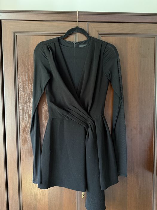 Diesel D-devi sukienka XS czarna dekolt