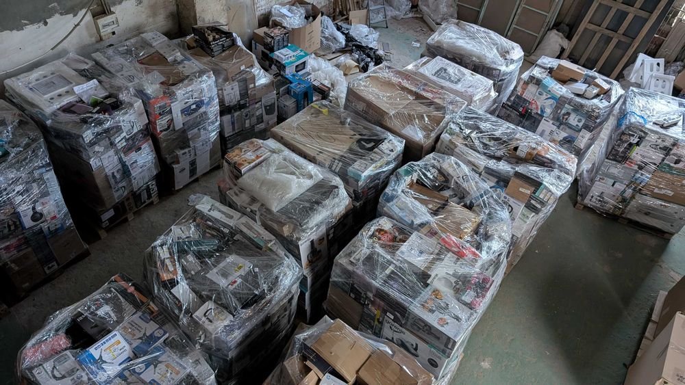 Палета різний товар/мікс техніка-електроніка, якість, топ бренди 167кг