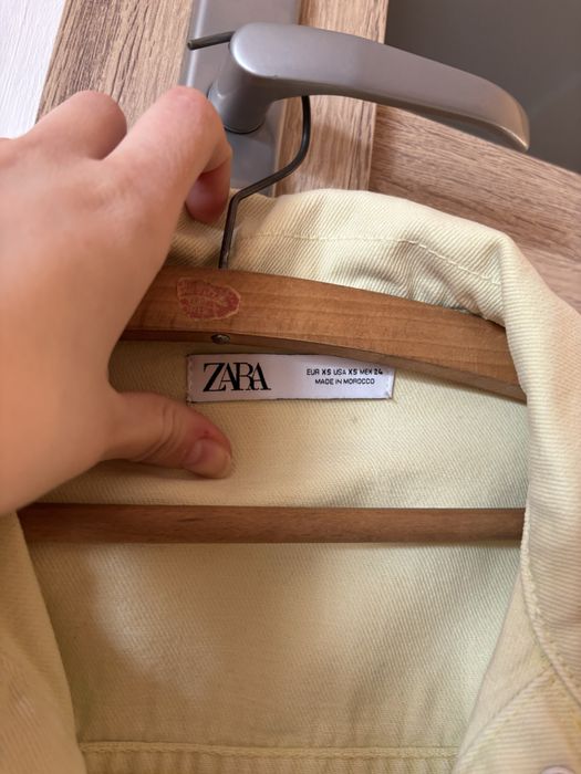 Kurtka jeansowa zara