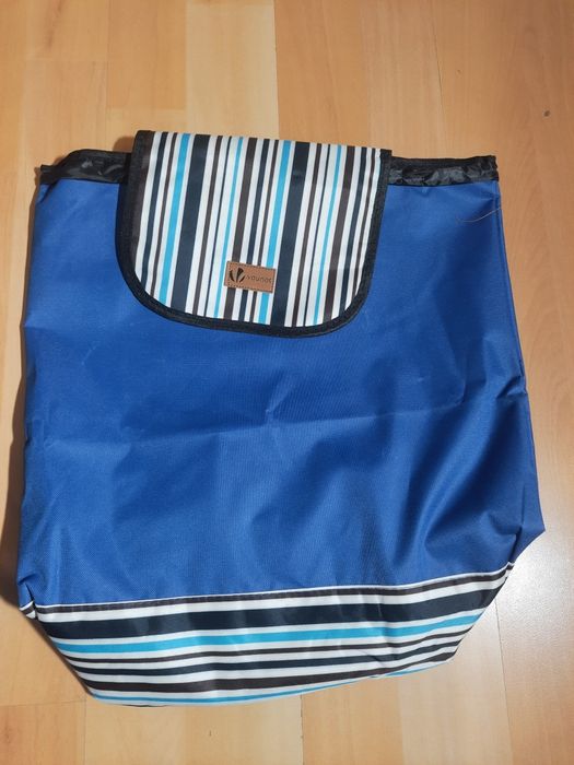 Wózek na zakupy Vounot niebieski