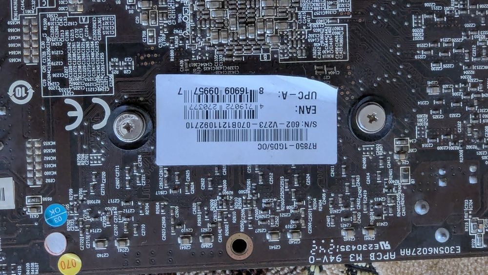 Видеокарта R7850 1GB