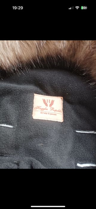 Śpiwór do wózka z futerkiem