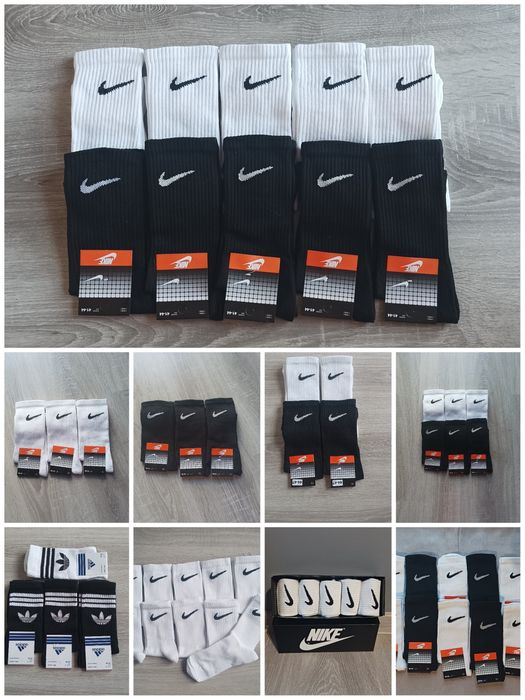 Skarpetki Mix Nike, Adidas