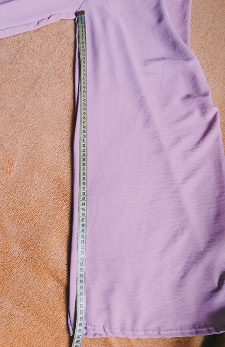 Komplet pudrowy róż elegancki zestaw spodnie szeroka nogawka