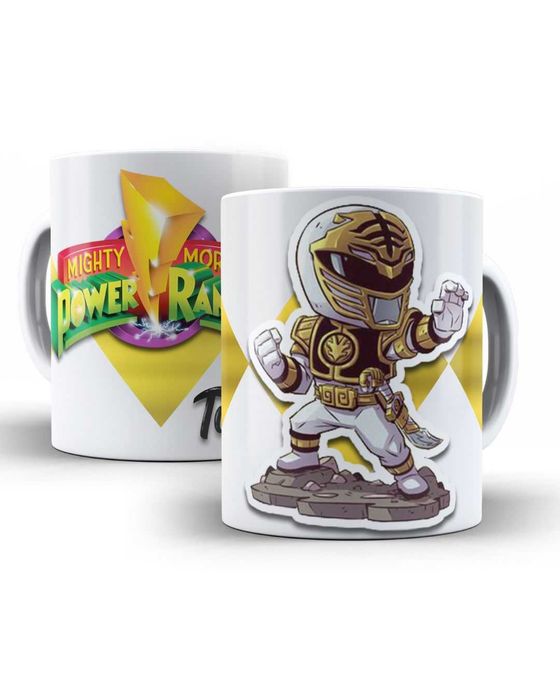 Caneca Power Rangers - Coleção Nostalgia
