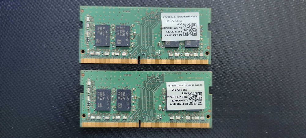 Ram Samsung 8GB (2x4GB)  DDR4 PC4 2400T do laptopa