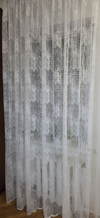 Тюль жаккард ялинка