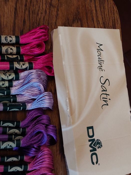 DMC DIAMANT,  MADEIRA, нитки для вышивки,  люрекс
