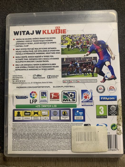 Fifa 13 ps3 piłka fifunia