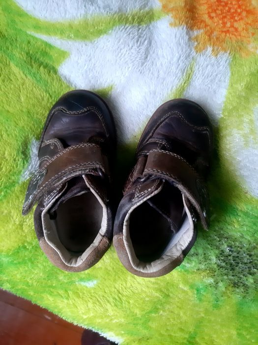 Черевики кросівки ботинки Clarks Кларкс  шкіряні розмір 21 - 22