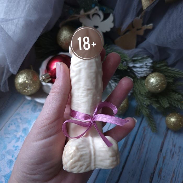 Мило або свічка ручної роботи 18+ Подарунок Член