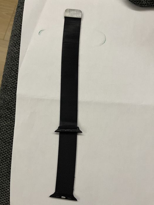 Vendo 2 Braceletes Milanesa em Aço Preto / 44 - 45 - 46 - 47 - 49