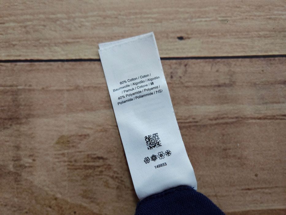 FRED PERRY Sweter Męski Granatowy Logo r. L