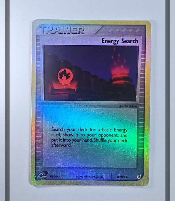 Energy Search 90/109 RS Reverse Holo Pokemon ENG