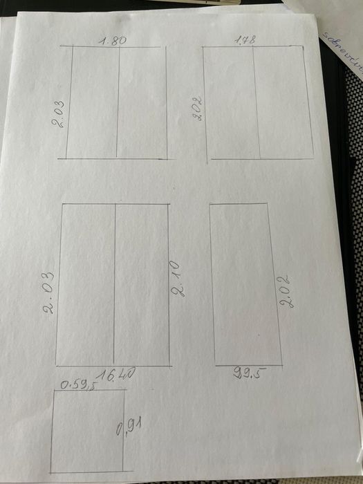 Janelas de alumínio usadas com vidro – várias medidas – bom estado.