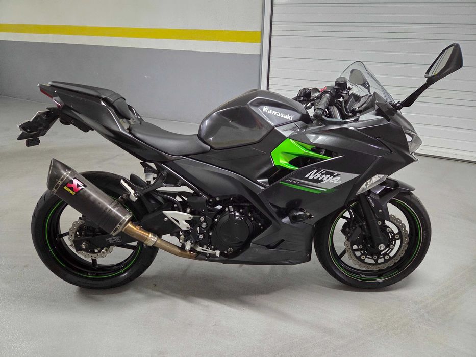 Kawasaki Ninja 400, 2023, 21000km e carta A2/34kW