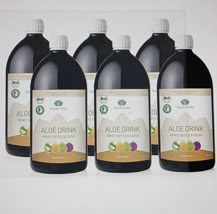 Aloe Vera Natural - Graviola e Cistus com Mel e Urtiga