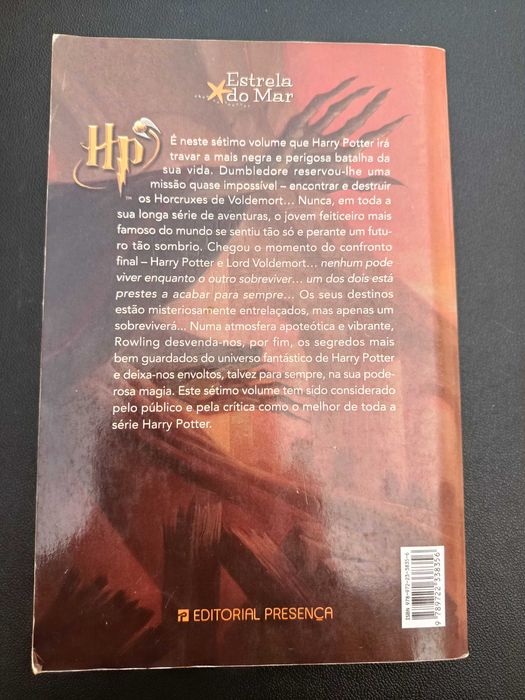 Livro "Harry Potter e os Talismãs da Morte", J. K. Rowling