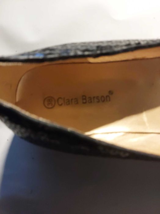 Baleriny Clara Barson rozm .37 cekiny  na 24,4 cm