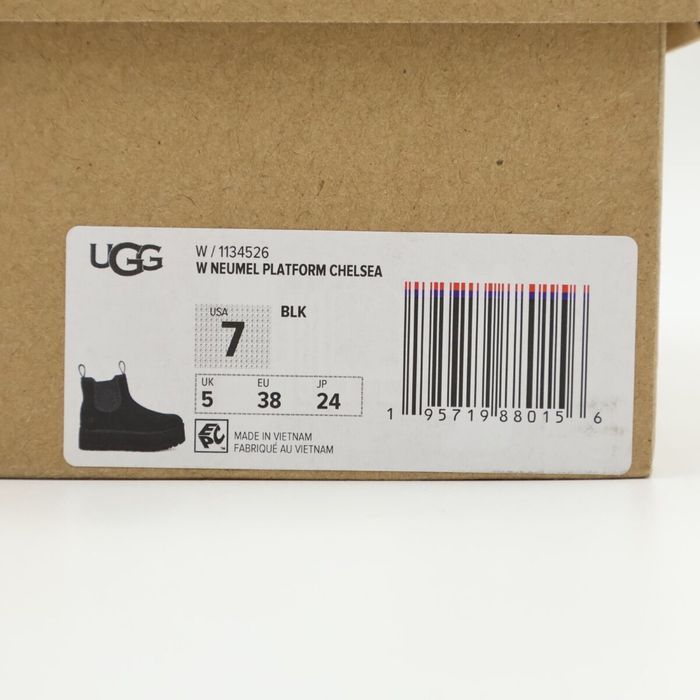 Оригінал UGG chelsea black уггі челсі на платформі замшеві оригіна