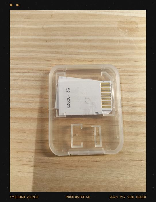 PSP adaptador para cartão de memória