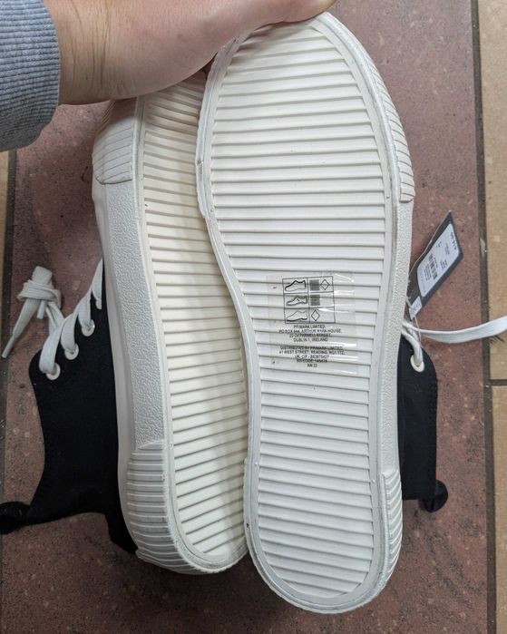 Primark trampki czarne rozm. 40